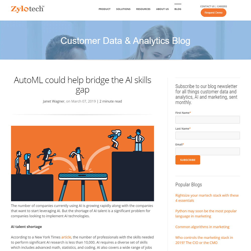 AutoML could help bridge the AI skills gap