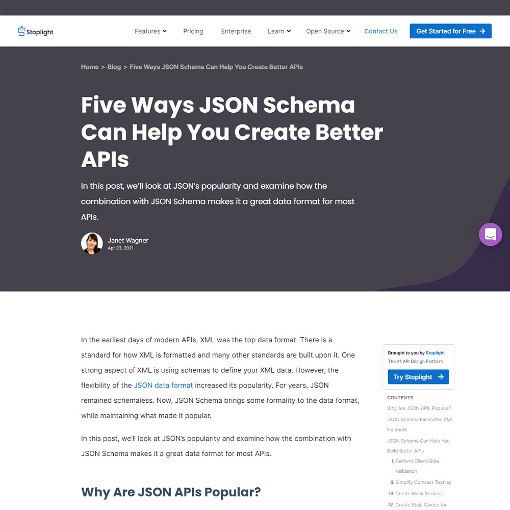 Five Ways JSON Schema Can Help You Create Better APIs
