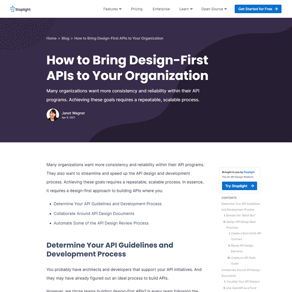 How to Bring Design-First APIs to Your Organization