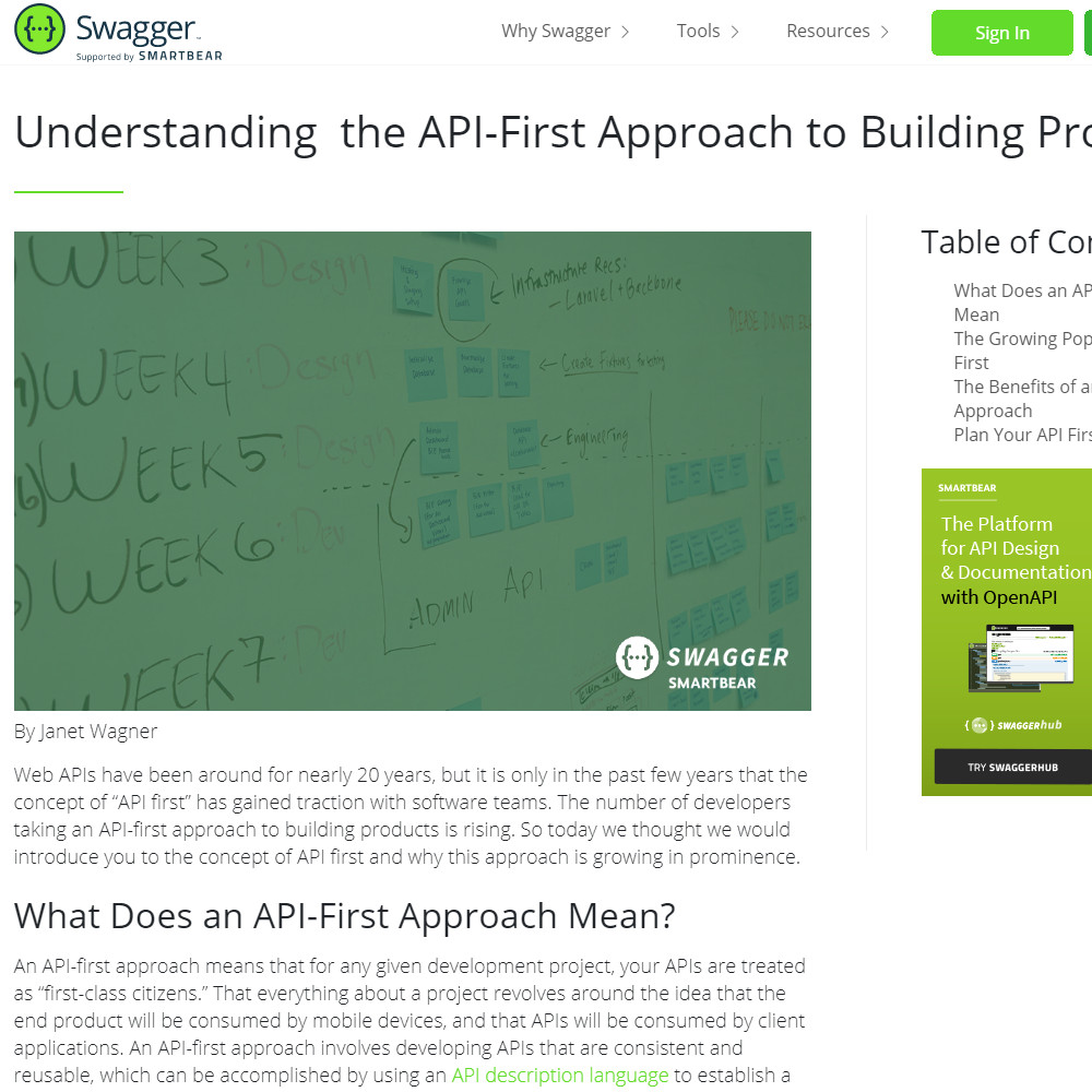 Understanding the API-First Approach to Building Products