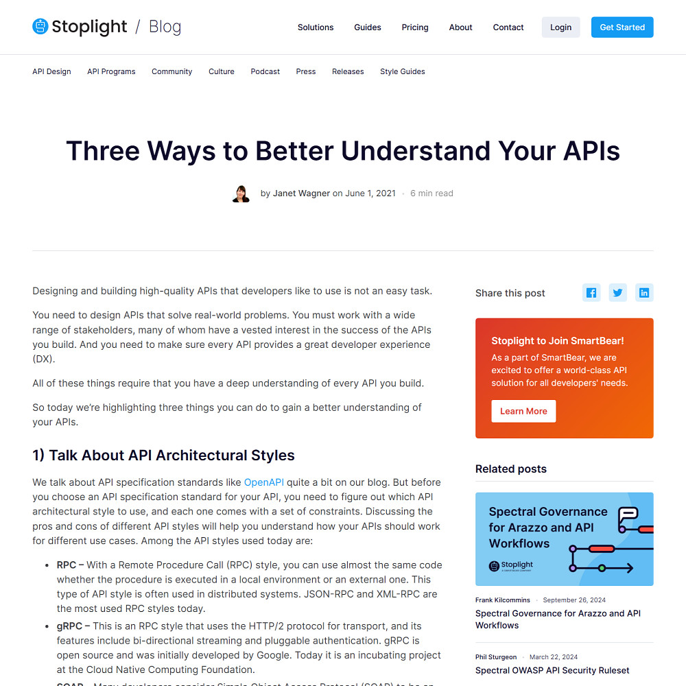 Three Ways to Better Understand Your APIs