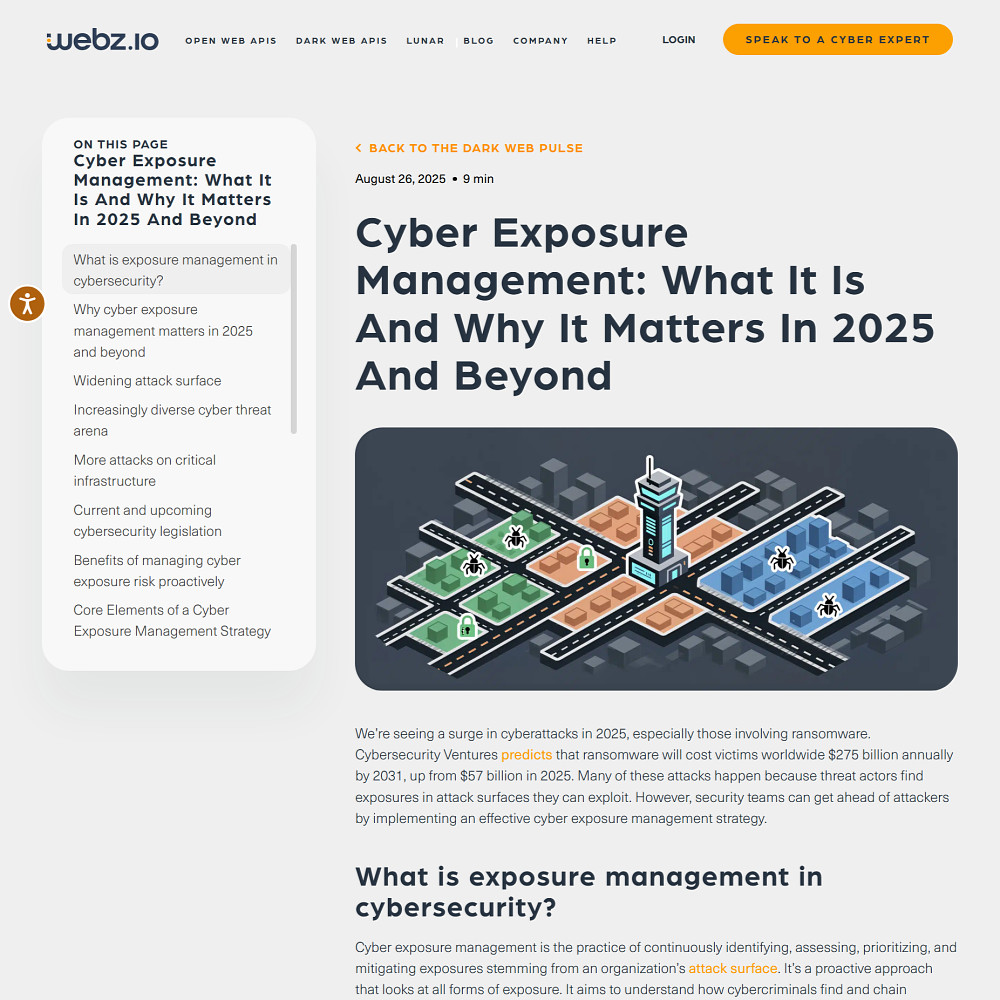 Cyber Exposure Management: What it is and Why it Matters in 2025 and Beyond