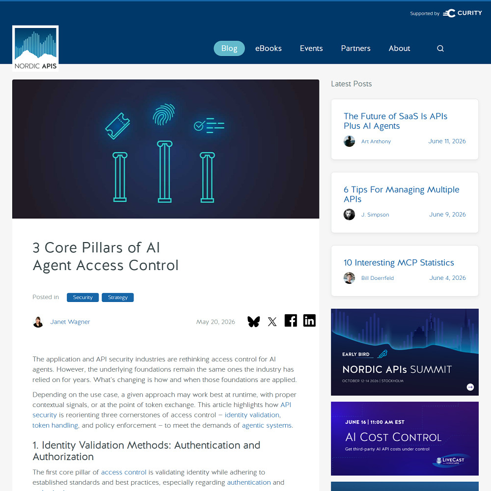 3 Core Pillars of AI Agent Access Control